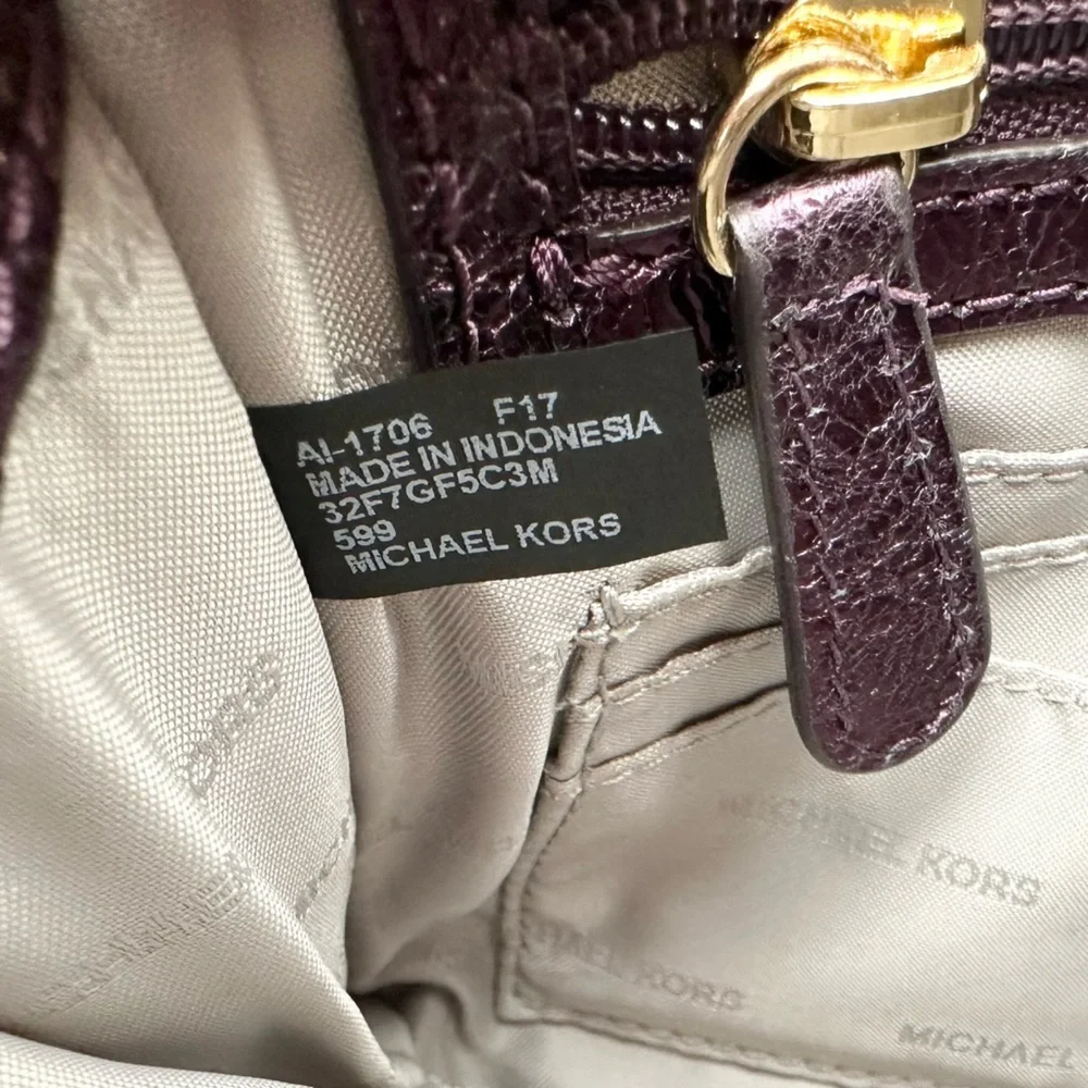 MICHAEL KORS Damson Large Crossbody Clutch Bag